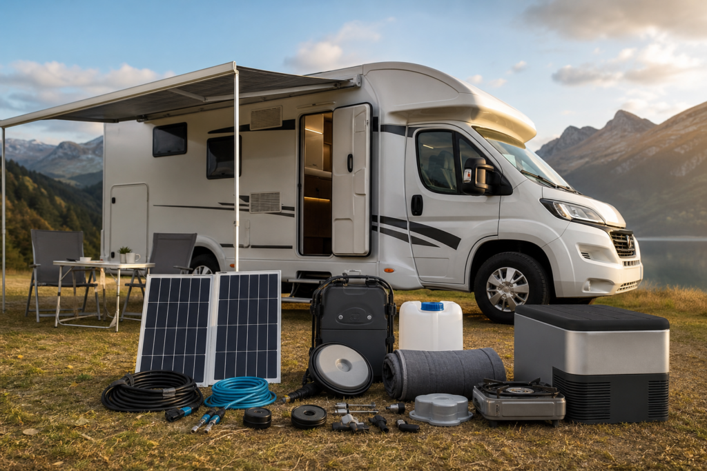 Équipements indispensables pour camping-car : le guide complet 2026